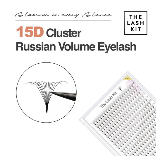 15D Russian Volume Faux Natural Eyelash Extension