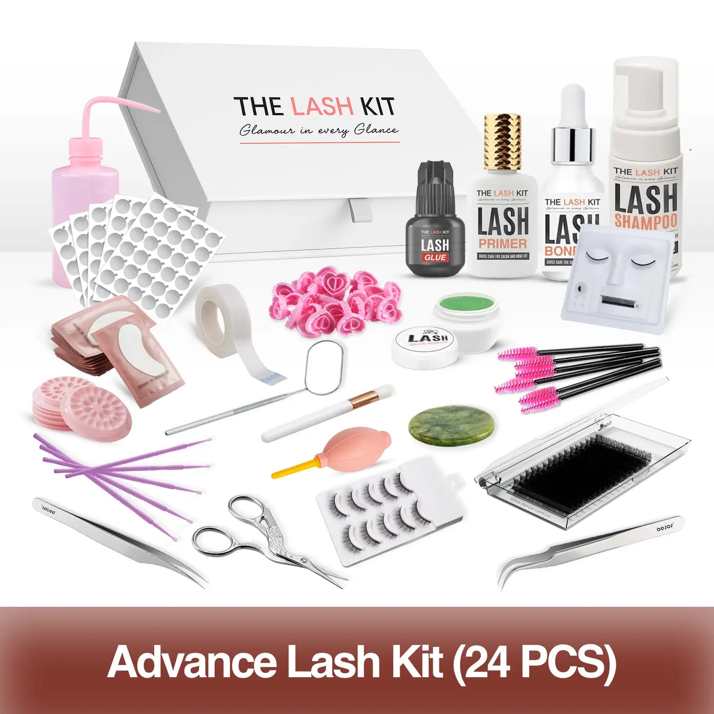 Advanced 24Pc Eyelash Extension Kit