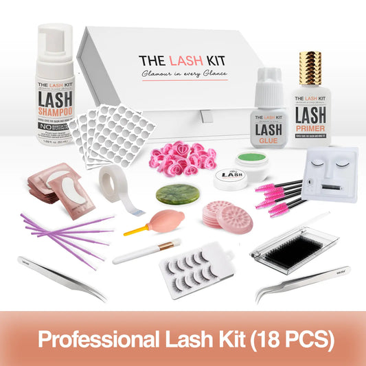 Professional 18Pc Eyelash Extension Kit
