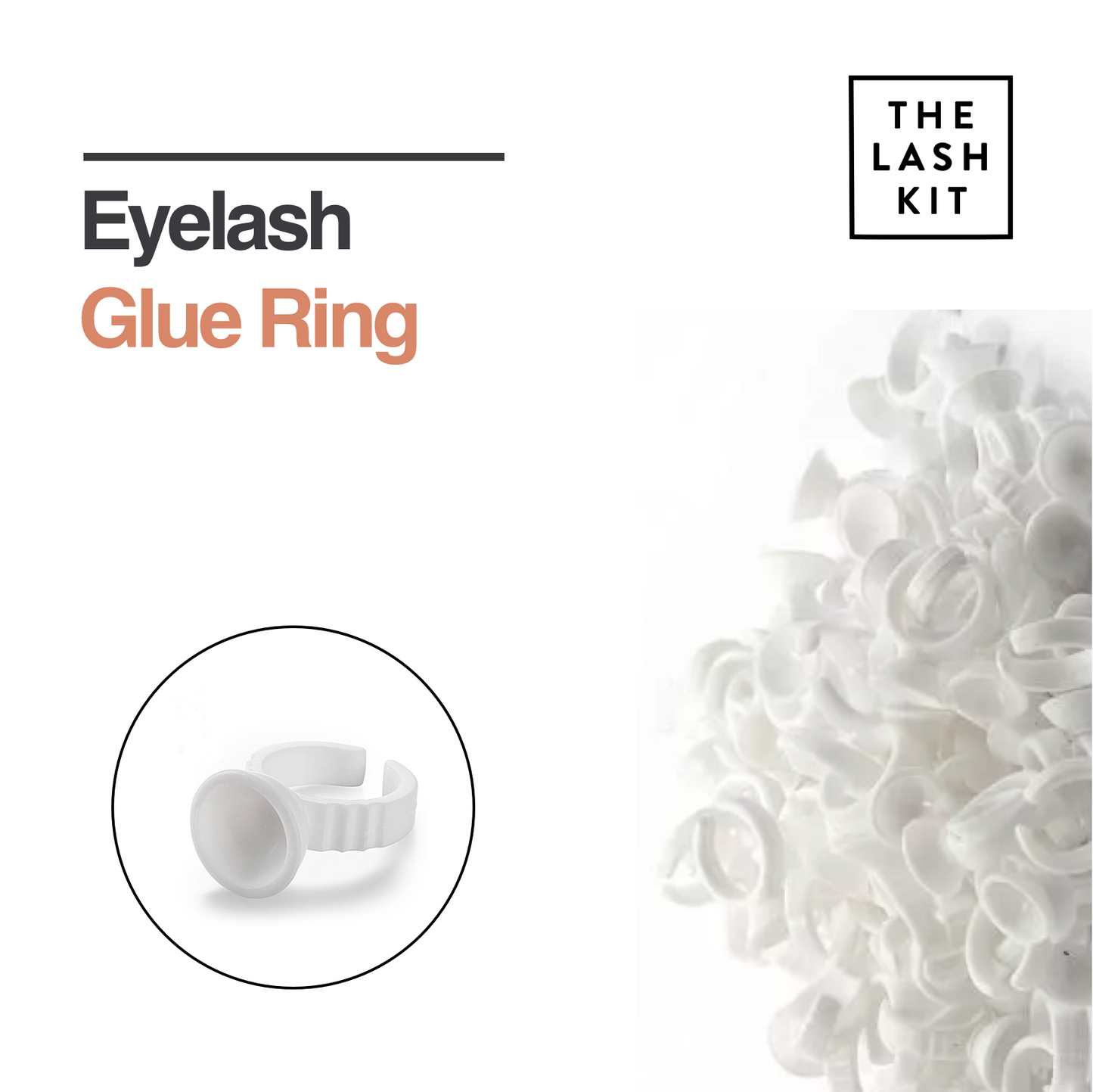 Eyelash Extension Glue Ring