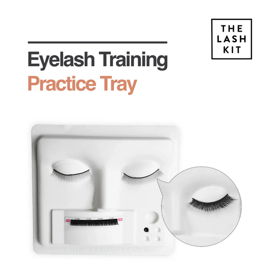 Eyelash Training Plastic Practice Tray
