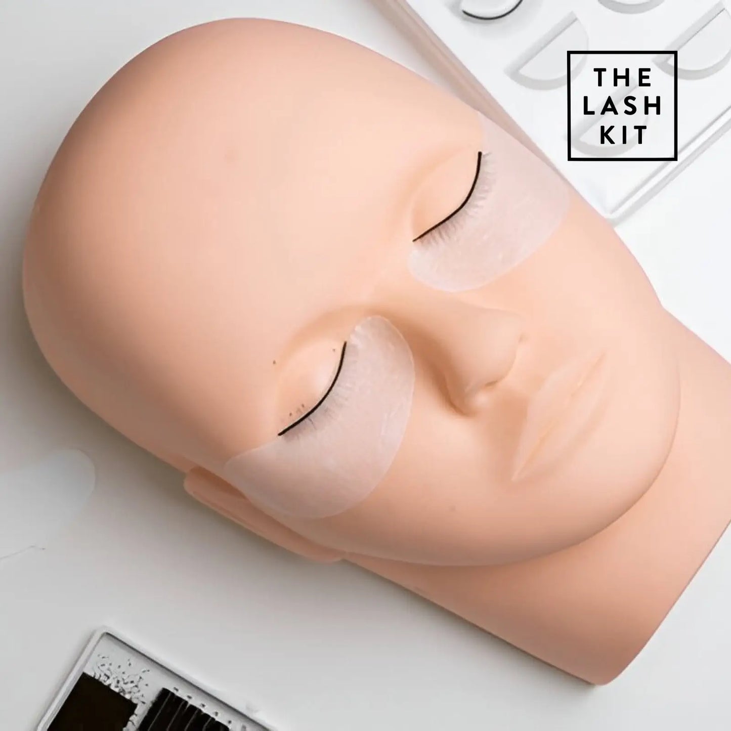 Mannequin Head for Eyelash Practice - Perfect for Lash Artists in Training