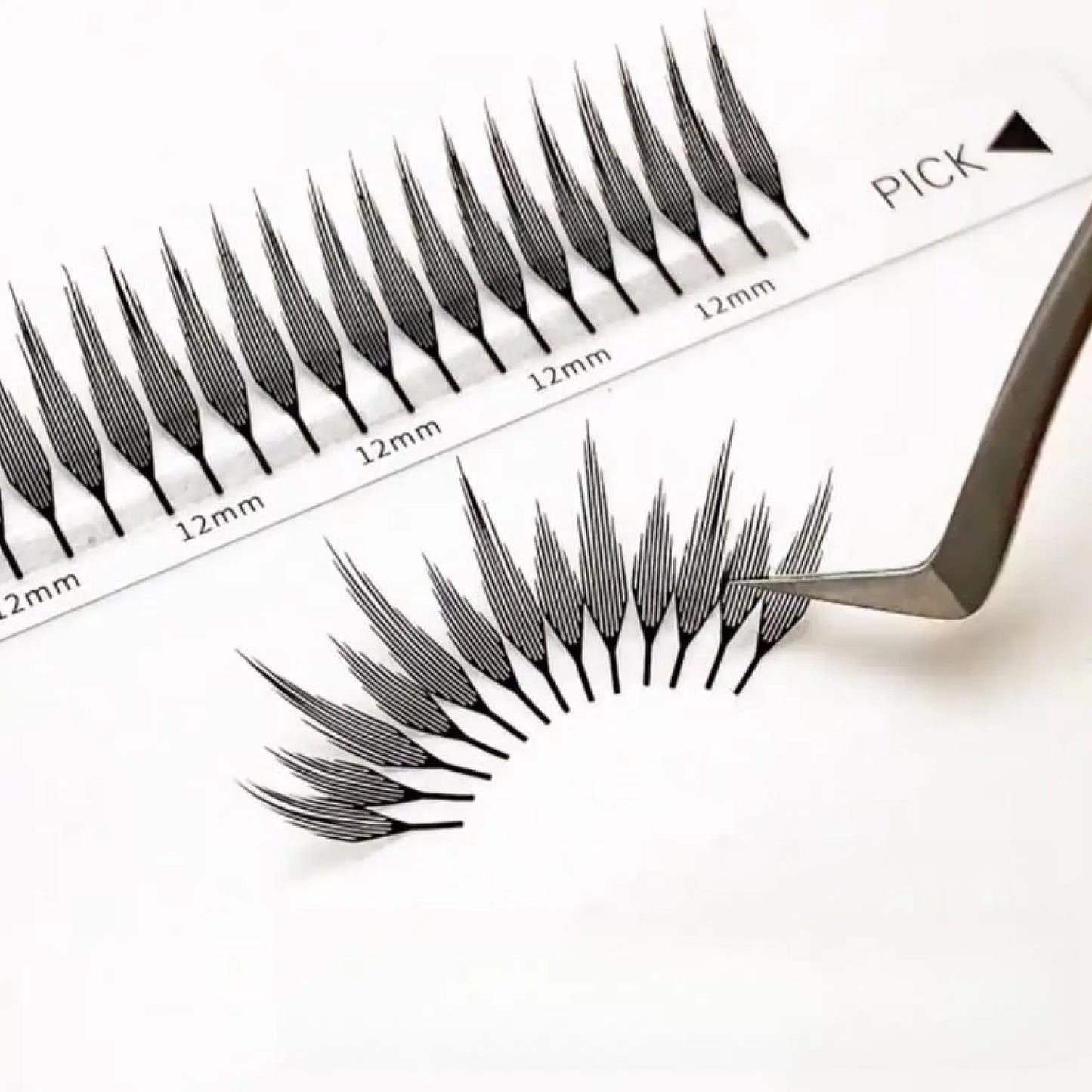 Feather Shape Volume Mix Eyelashes