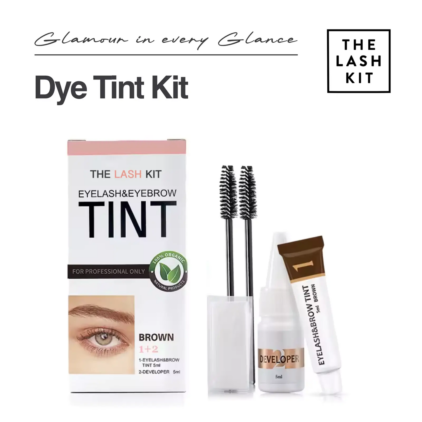 Professional Lash & Brow Tint Kit