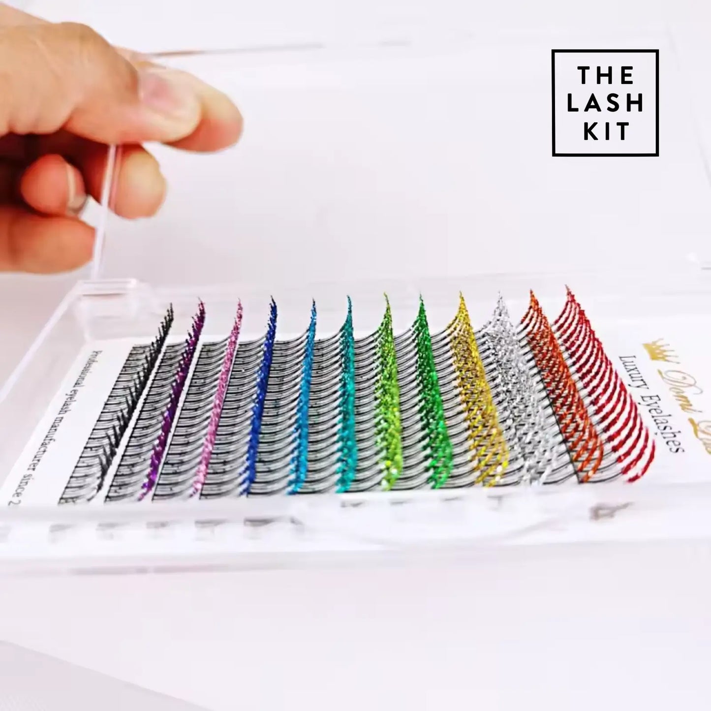 Glitter Spike Individual Eyelashes