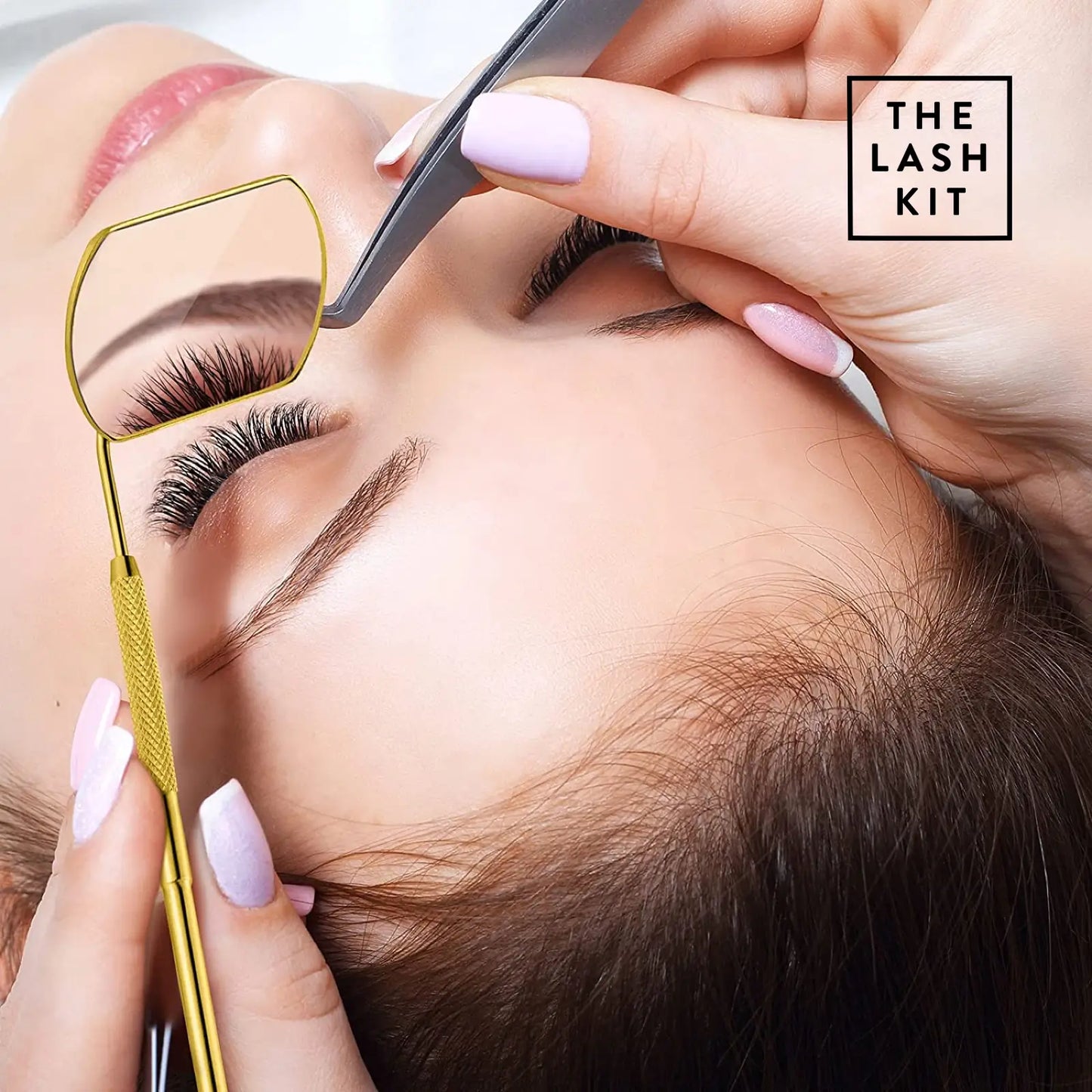 Eyelash Extensions Stainless Steel Mirror