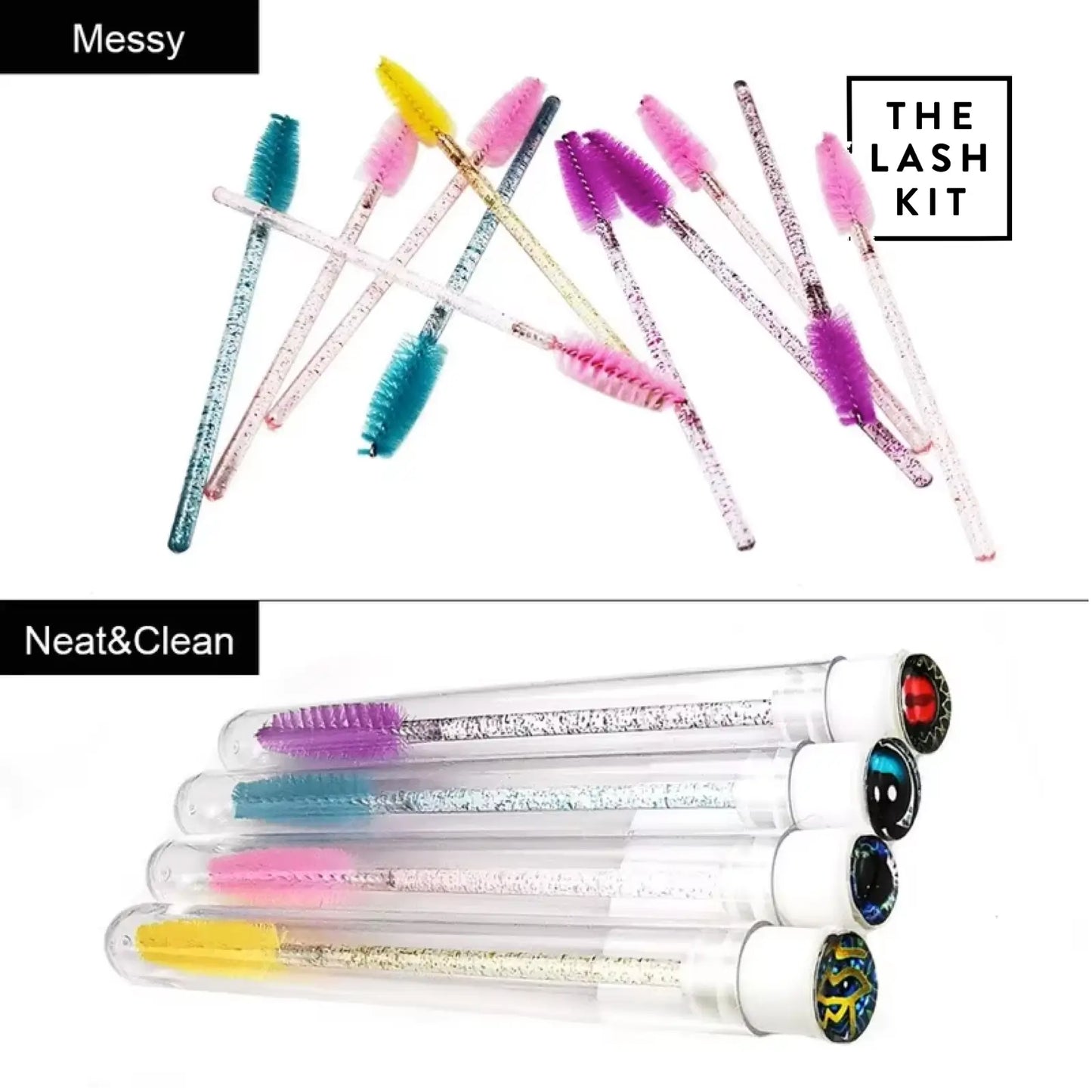 Premium Crystal Mascara Brush Tube