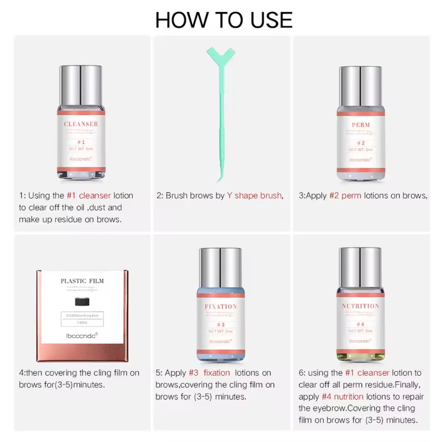 Professional Eyebrow Lamination / Lifting Kit