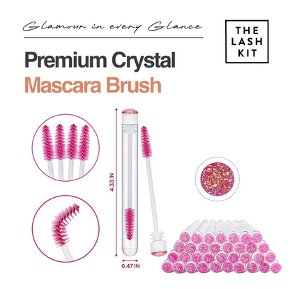 Premium Crystal Mascara Brush Tube
