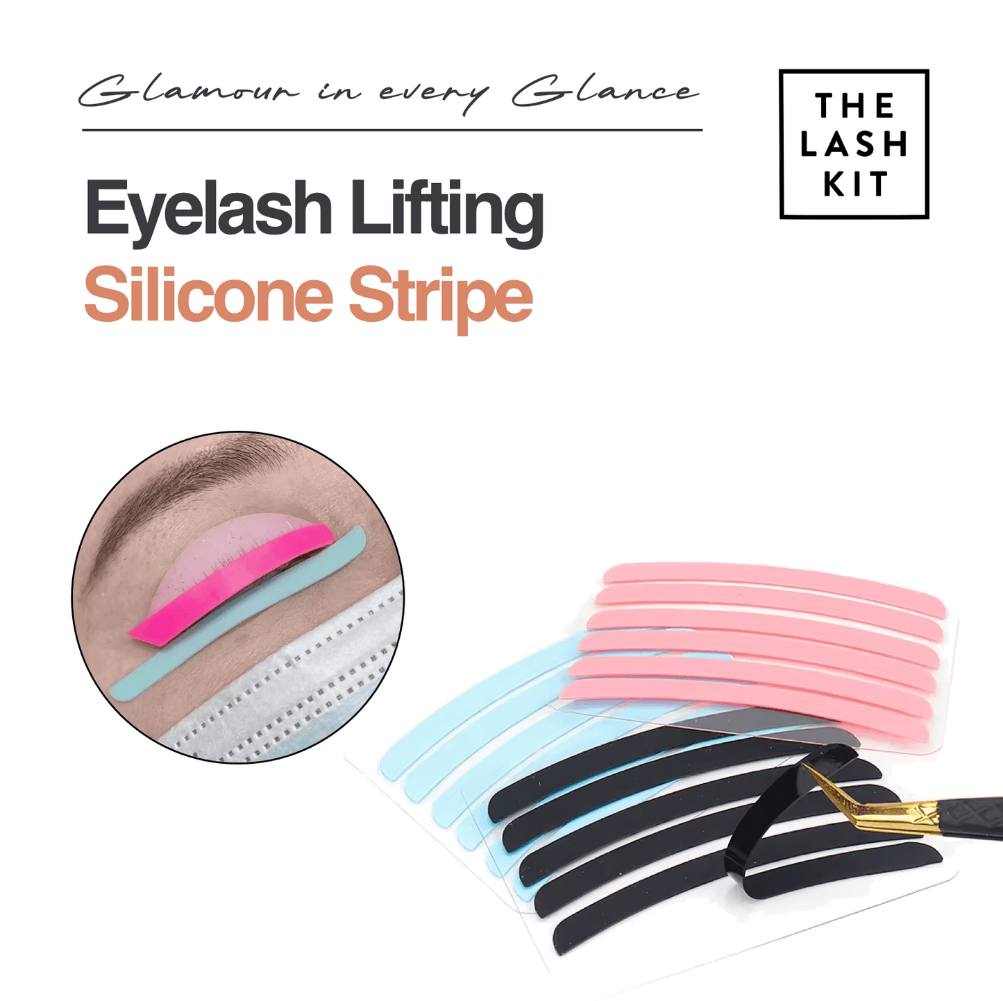 Eyelash Lifting Silicone Strips