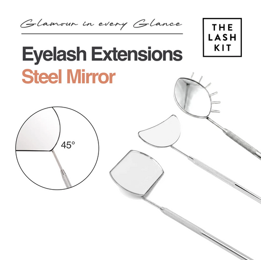 Eyelash Extensions Stainless Steel Mirror