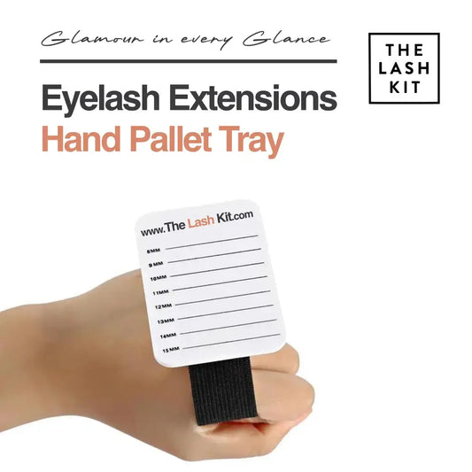 Eyelash Extension Hand pallet Tray