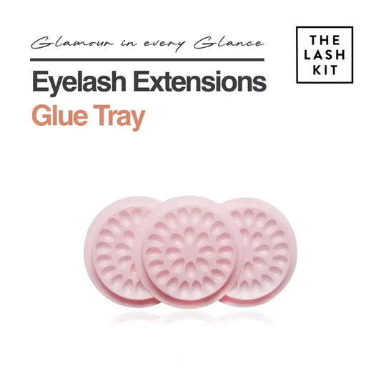 Eyelash Extensions Glue Tray  (20-100) pcs