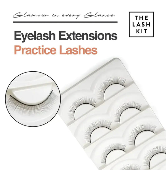 Mannequin Head Practice Lashes (5 Pair)