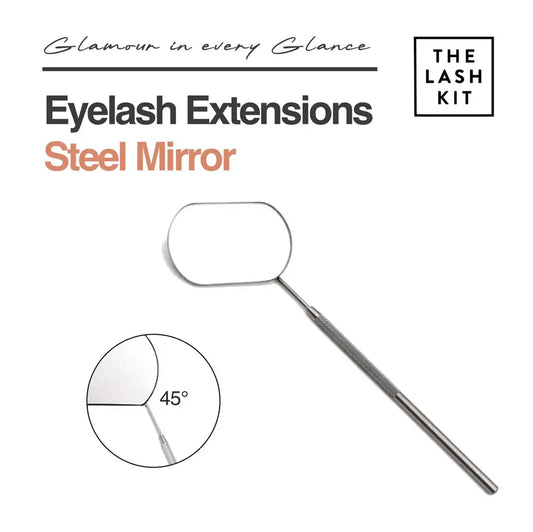 Eyelash Extensions Stainless Steel Mirror