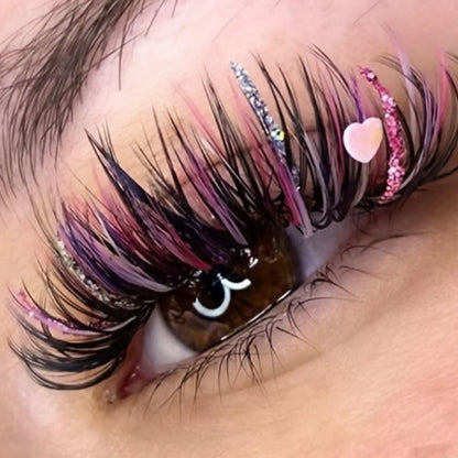 Glitter Spike Individual Eyelashes