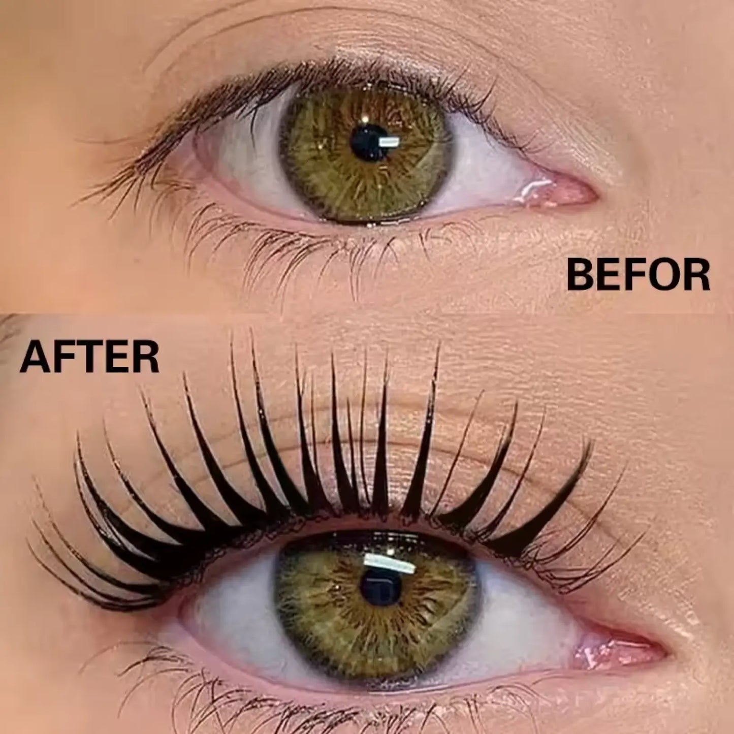 Wet Look Wispy Fan Lash Extensions